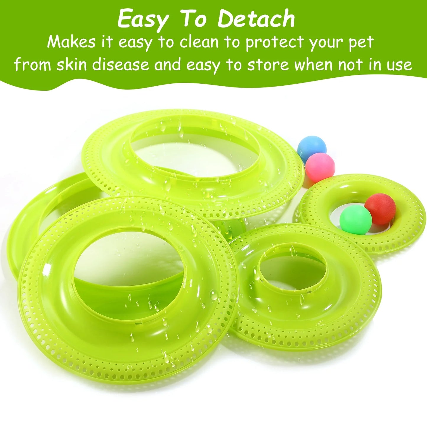 Cat Track Interactive Ball Toy