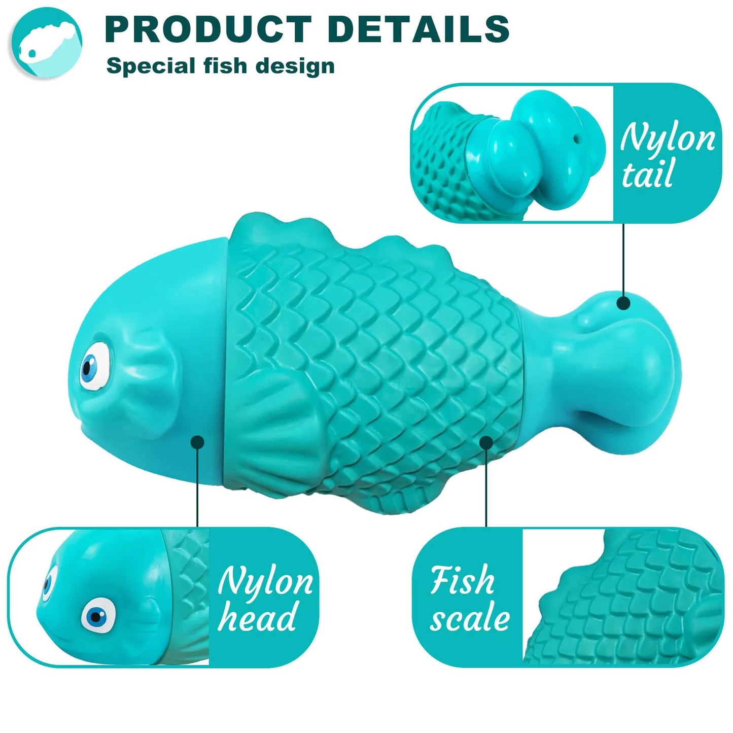 Dog Chew Toy Fish