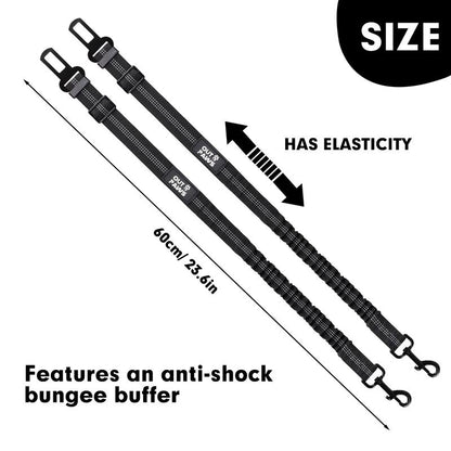 2 Pack Dog Safety Seat Belts