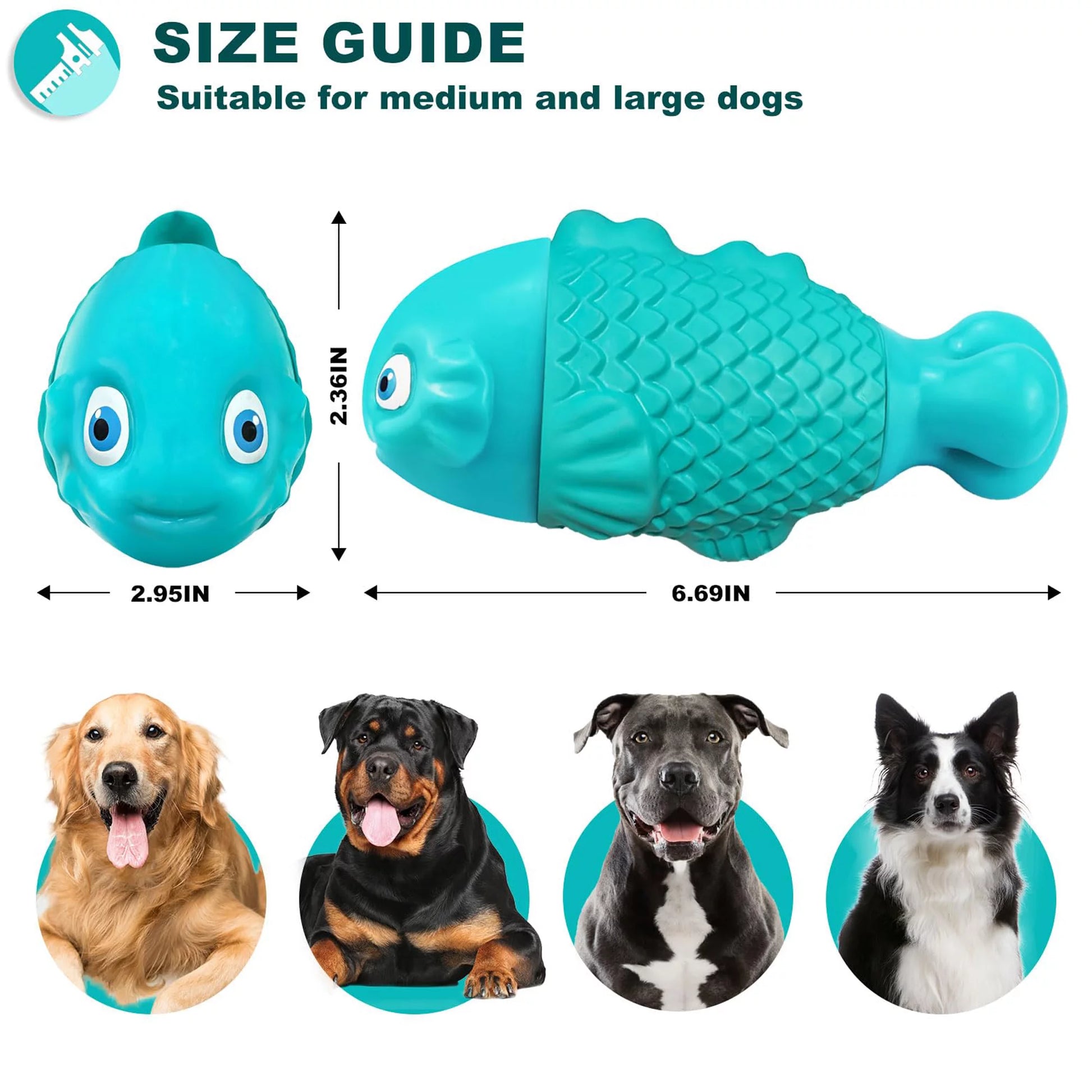Dog Chew Toy Fish